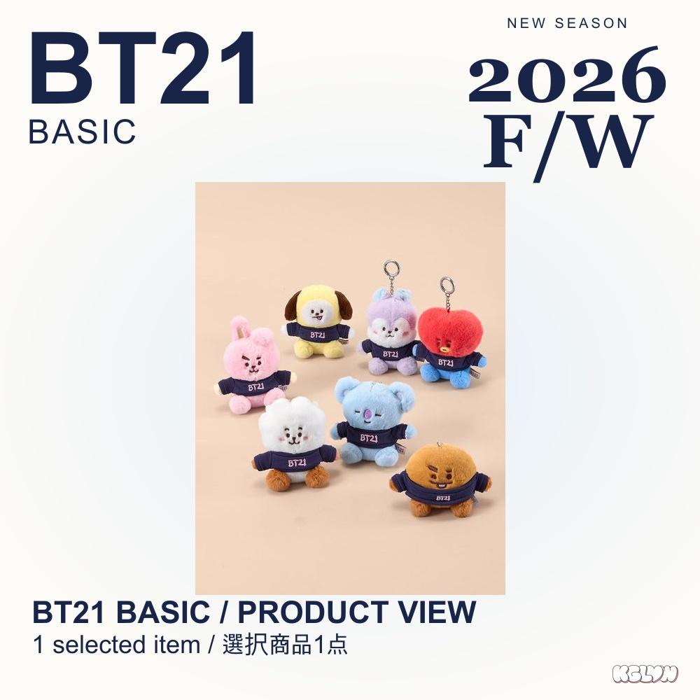 BT21 BASIC Plush Keyring 2026 F/W