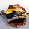 1 PC Automatic Folding Umbrella - Naruto Evolution Pattern Portable Foldable Design With 8 Ribs Christmas Birthday Gifts