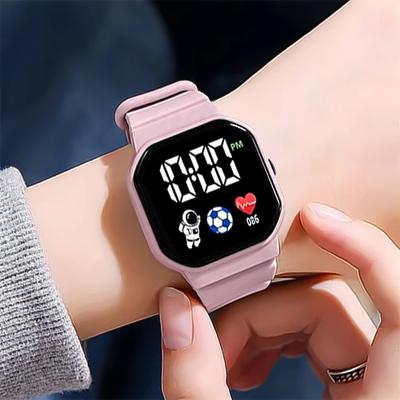 Sportuhr für Damen und Herren, elektronische LED-Digitaluhr, modisch, lässig, einfache Silikon-Damenuhr, elektronische Uhr