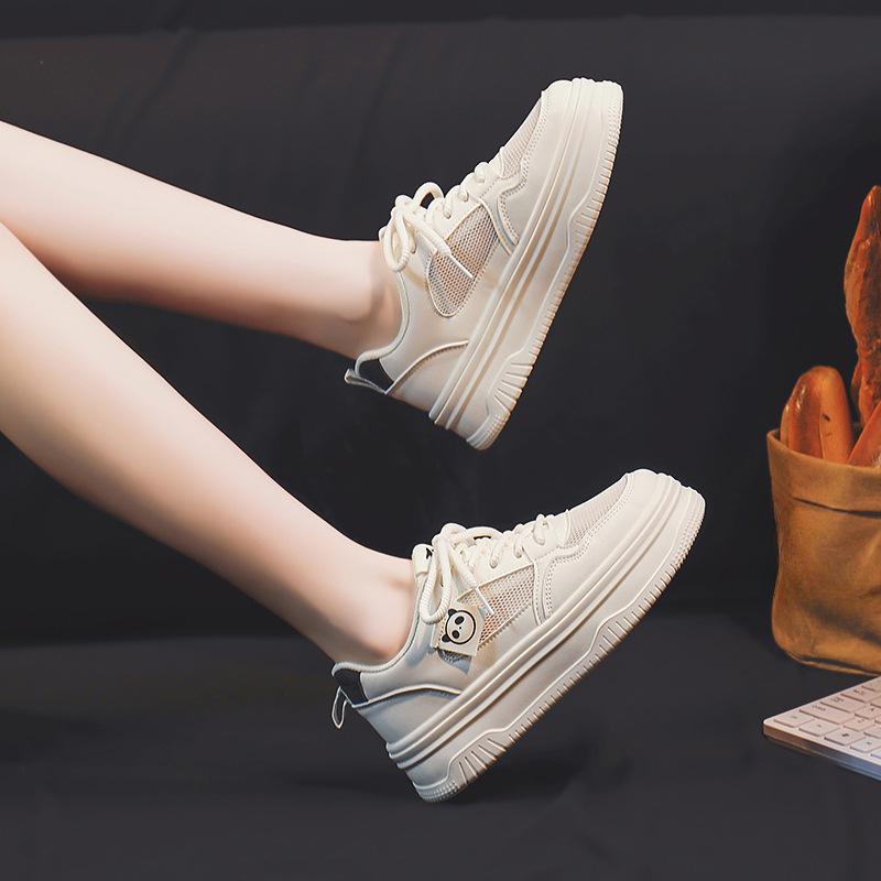 

Летняя новая платформа повышенная легкая обувь сетчатая дышащая универсальная сетчатая поверхность обувь студенческая повседневная обувь обувь для сноубординга 40 чёрный