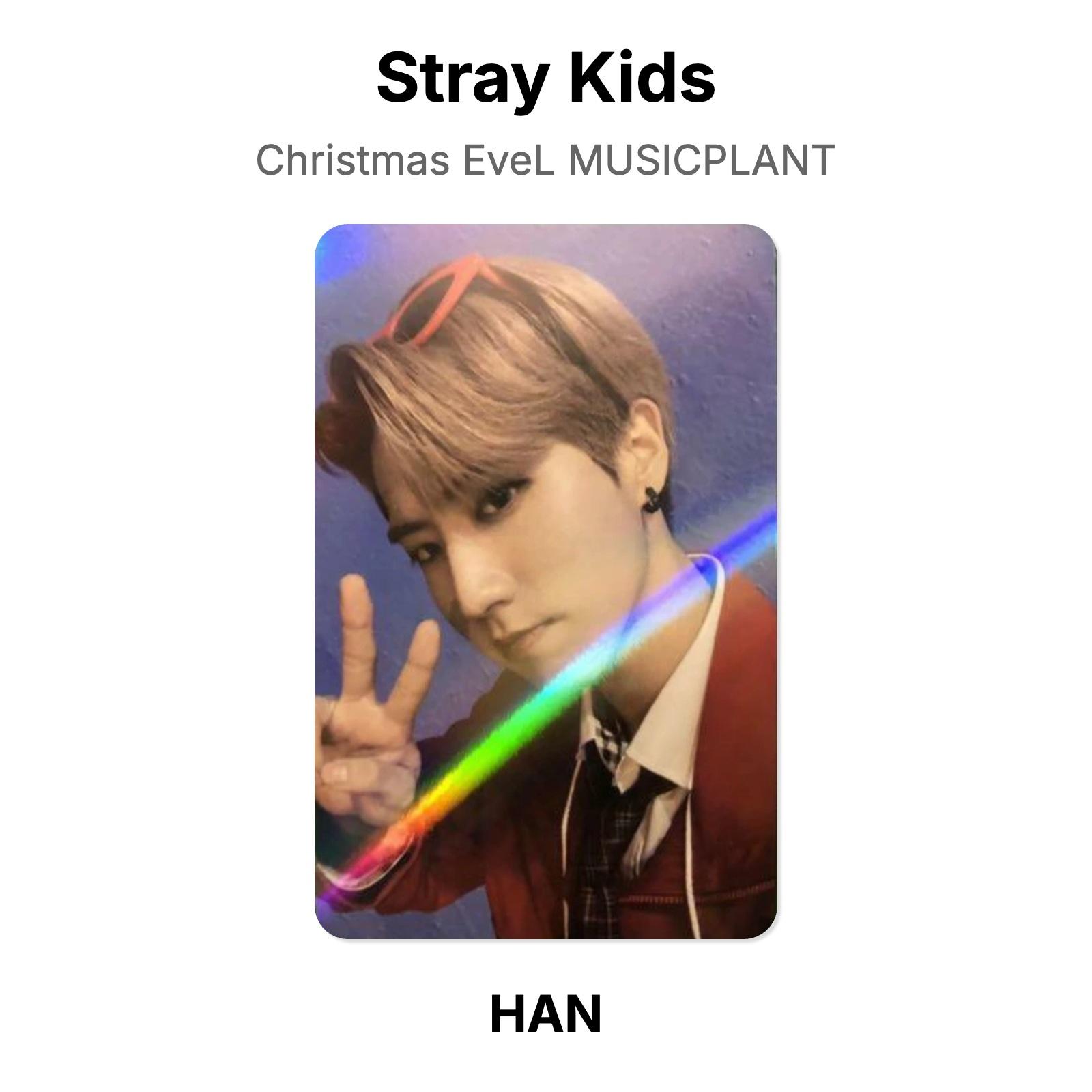 Stray Kids Christmas EveL MUSICPLANT Official Photocard HAN