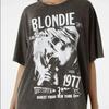 2026 Blondie Shirt Blonde Black Short Sleeve Cotton T-Shirt Men Women's Summer Short-sleeved Same Streetwear Retro Street Y2K Tops
