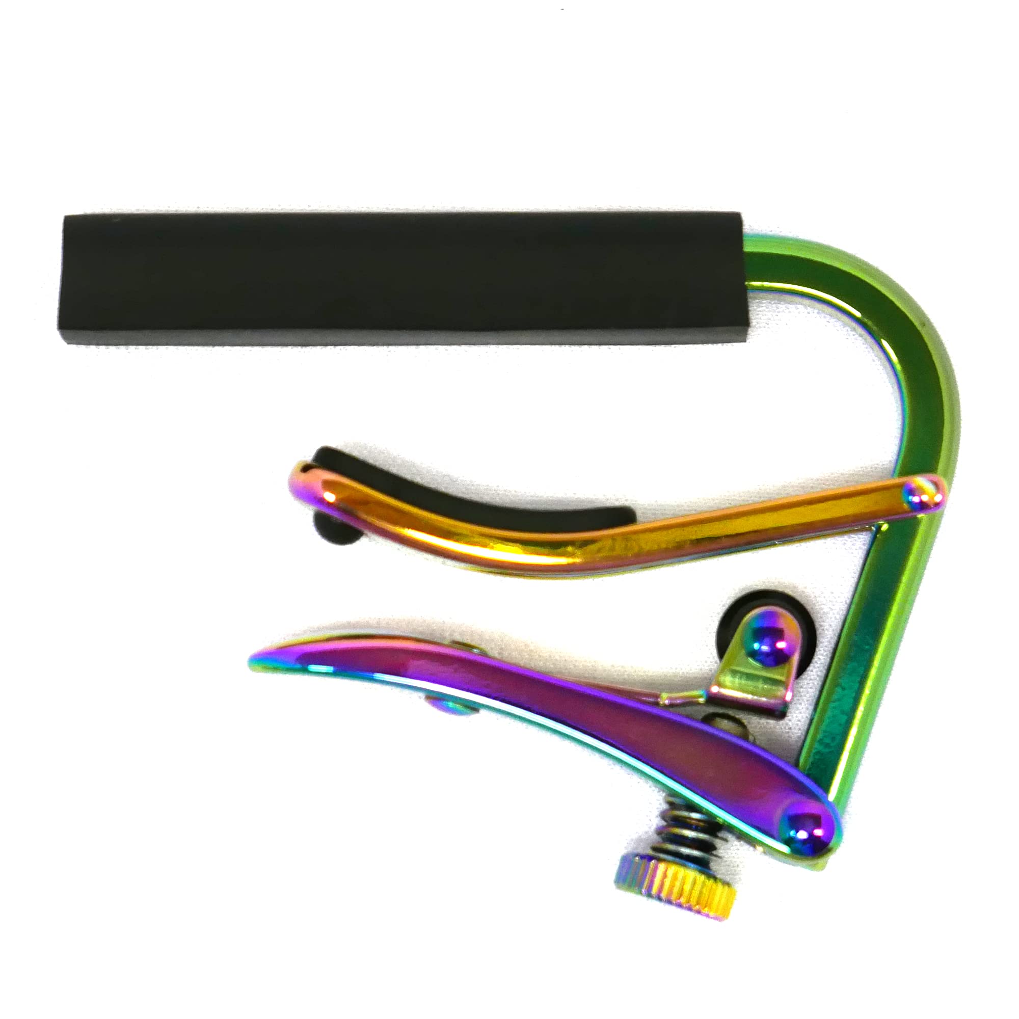 

Каподастр для гитары SHUBB C2pB, Официально распространяемый в Японии, Пауа Перламутр Черный рукав с нейлоновой струной