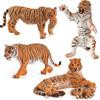 Tiger Amur Animal Figurine With Detailed Craftsmanship For Kids Toys Educational