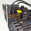 Black 4 Ports PCIe Riser Adapter Board PCI-E 1x to 4 USB 3.0 PCI-E Rabbet GPU