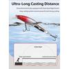Suspending Minnow Fishing Lure 7/10/12G Long Cast Twitching Bait for Pike Perch Zander ASP Hard Plastic Artificial Bait Freshwater