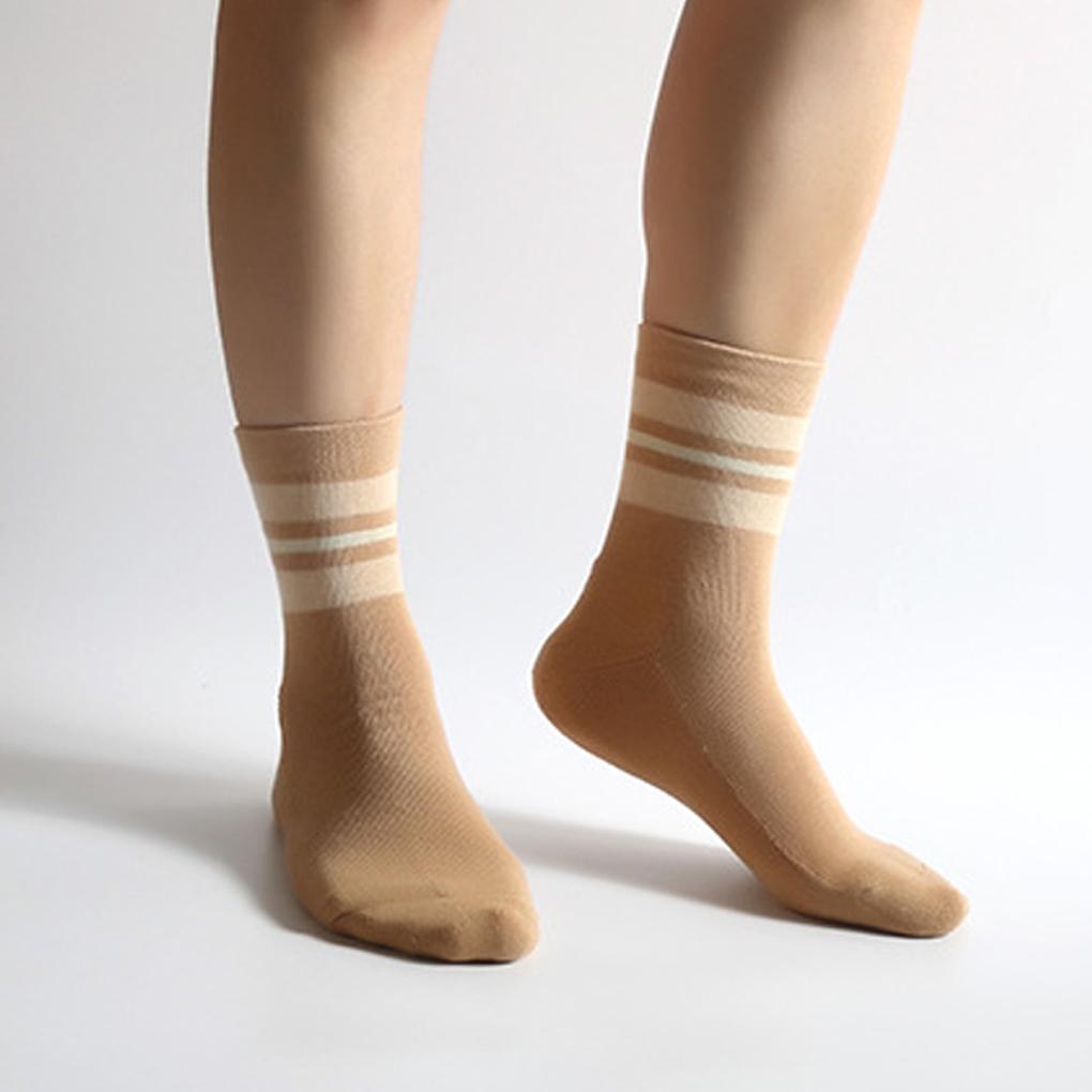 1 Pair Woman Winter Sock Breathable Socks Sweat-absorbent Cotton Fashion Casual Hosiery Portable Soft Footwear Accessory