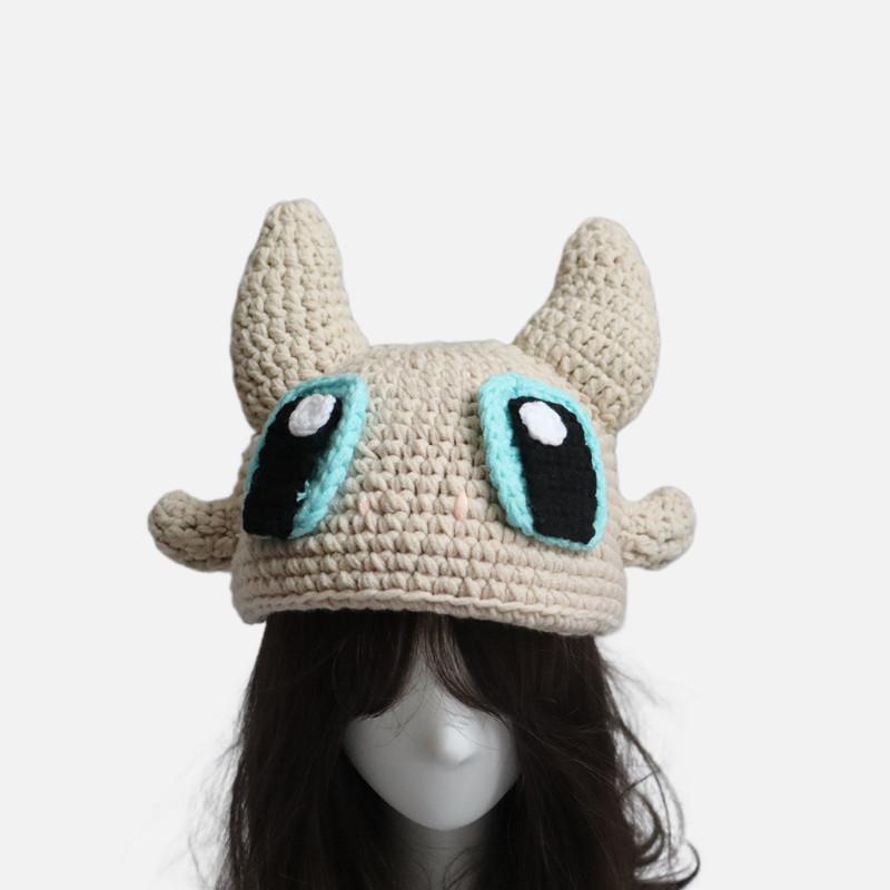 Perücke Bärtige Kreative Wollmütze Herbst und Winter Warm Outdoor Erwachsene Lustig Kreative Skimütze