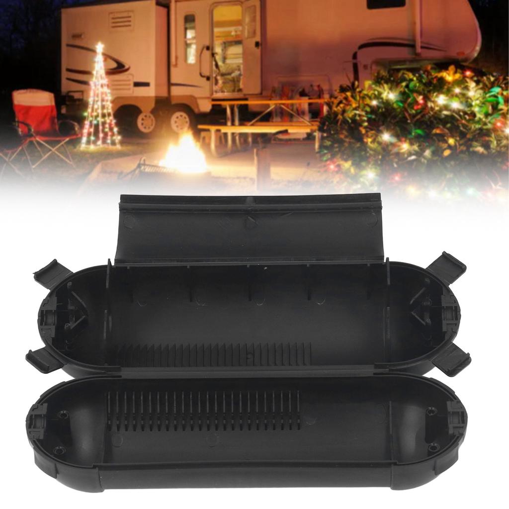 Przedłużacz Zewnętrzny Osłona ABS Wielofunkcyjna Podwójne Zamknięcie Zabezpieczenie Połączenia Przewodu Zewnętrznego