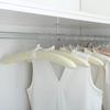 Padded Hangers Set of 5,Large Heavy Duty Cotton Covered Coat Hangers No Shoulder Bump for Women Clothes, Sweater, Dresses, Clothing, Wedding, Lingerie