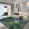 Van Gogh Oil Paintings Floor Mat Anti-slip Absorb Water Long Strip Cushion Bedroon Mat Alfombra