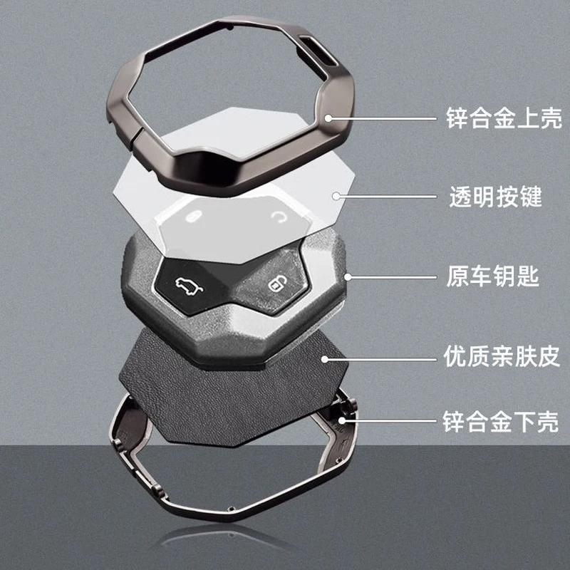 FOR Chery Jetour Traveller 2025 2025 2025 Jetour T2 Key Case Key Holder Case Interior Automobiles Parts