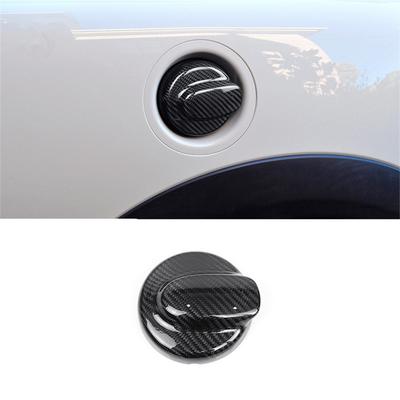 Carbon Fiber Black Fuel Tank Cover Cap For Mini Cooper R Series R55 R56 R57 2.0T