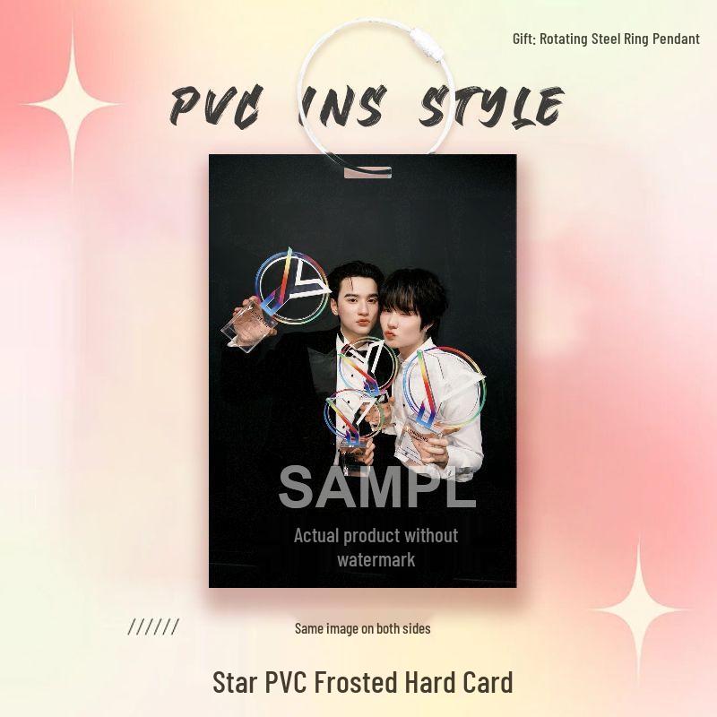 Thai Star Kengnampimg CP Support PVC Card Star Competition Ita Bag Pendant Ornament