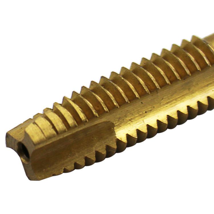 M3-M8 Titanium-Plated High-Speed Steel Straight Flute Tap Set for Threading Inner Holes