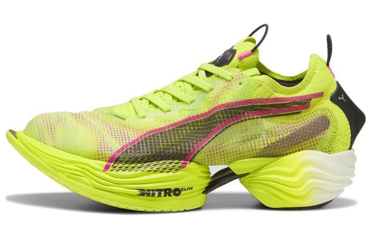 

PUMA Men s Fast-R Nitro Elite 2 Lime Pow Poison Pink 309828-03 40