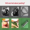 ZISIZ Stainless Steel Vegetable Peeler