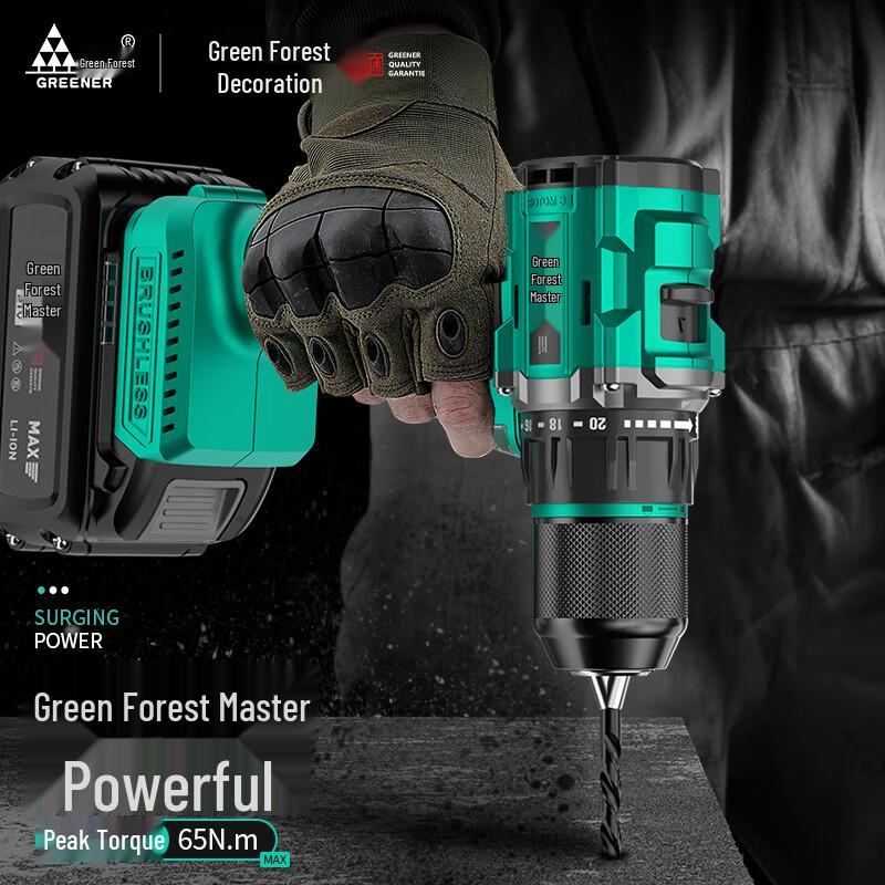 

Lülin 21V Brushless Cordless Impact Drill CN plug (adapter included)