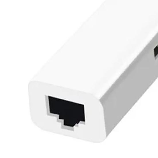 USB Hub Driver Free Data Transfer Portable USB Type-C to RJ45 Ethernet Network Hub Adapter for Computer