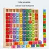 Double-Sided Wooden Multiplication & Number Recognition Board for Kids