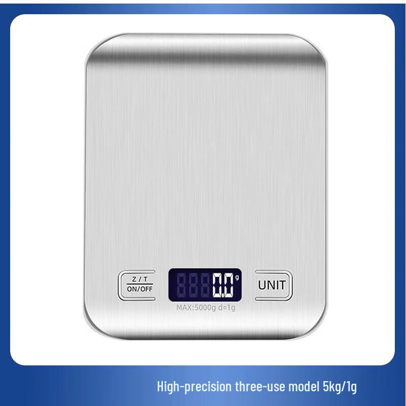 

HKY 5kg/1g Stainless Steel Digital Kitchen Scale