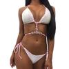 New European and American Sexy Sequined Bikini Diamond Women's Swimsuit Split Seaside Swimsuit