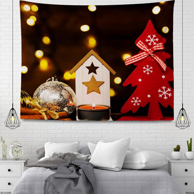 Рождественская серия Подвесной тканевый гобелен 100x75cm — фото 5