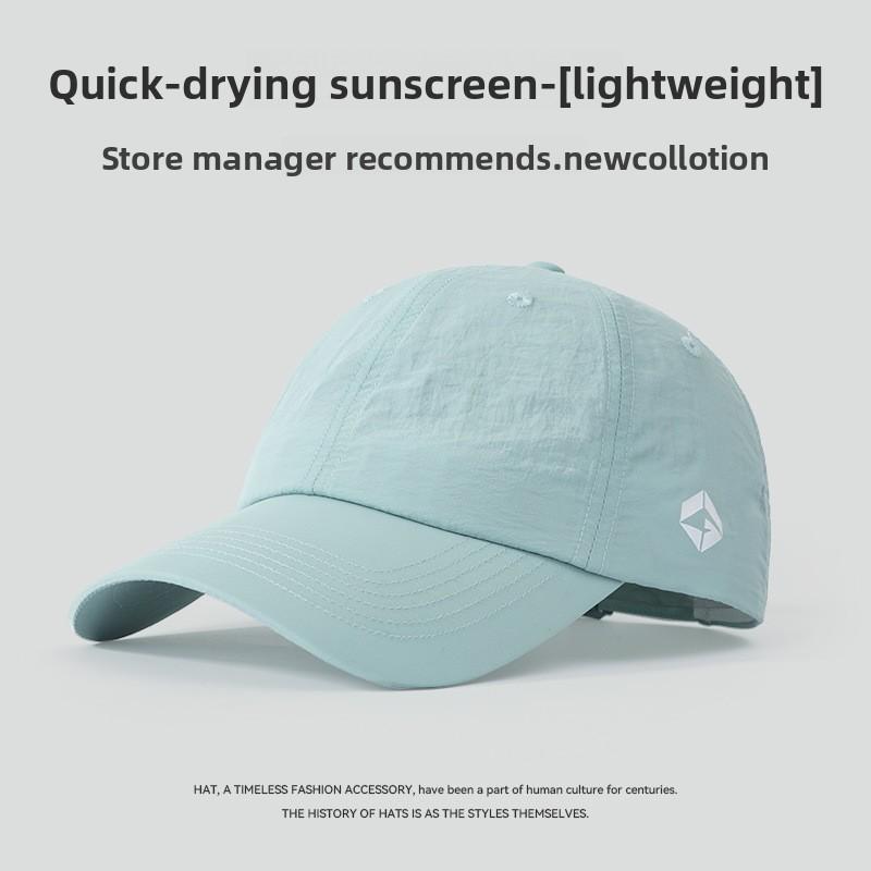Baseball Cap Outdoor Sun Hat With Quick Dry Breathable Polyester For Summer Active Wear