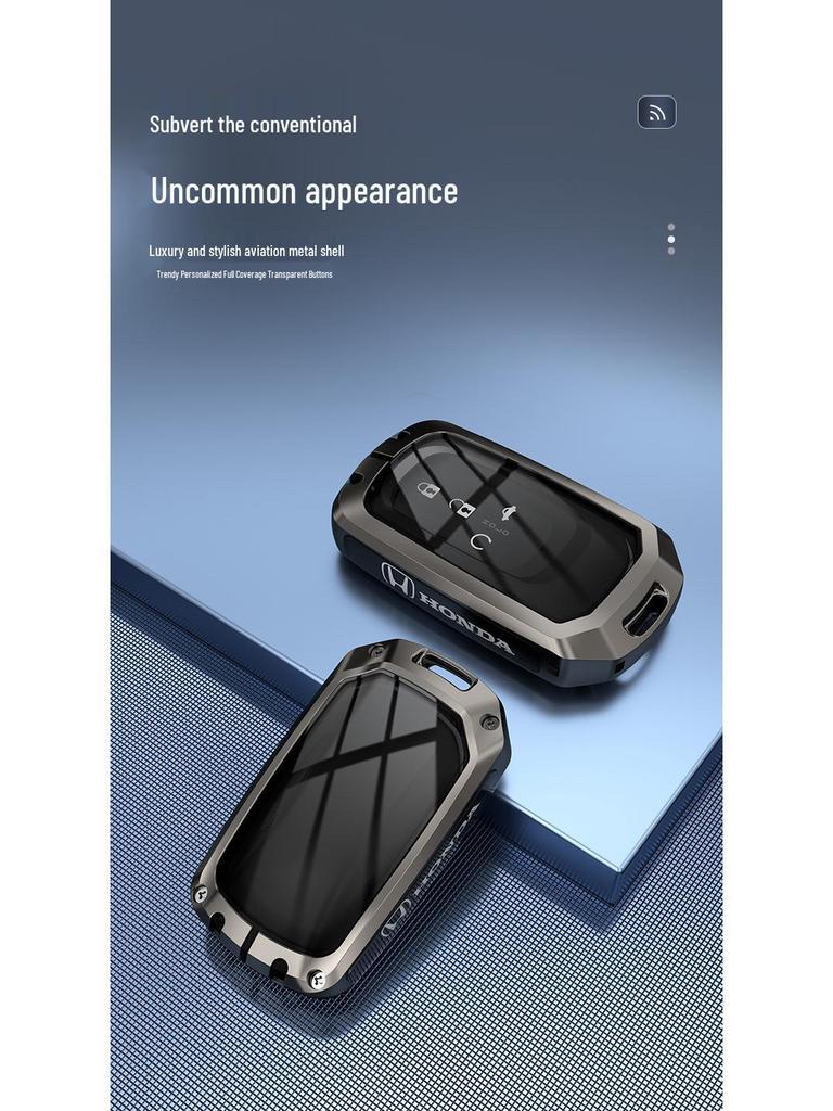 Honda Key Case Compatible with CRV, Civic, Accord, XRV, Vezel, Avancier, Breeze, UR-V, and Spirior Models