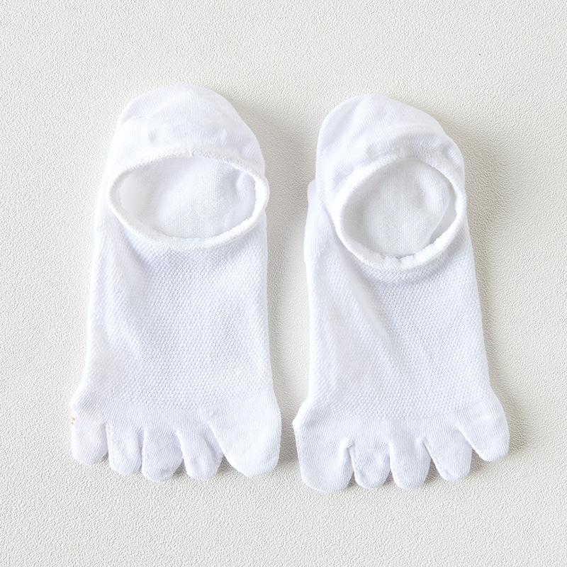 ! Women Toe Socks with Separate Fingers Summer Solid Color Cotton Five Finger Socks Women Low Cut Ankle Socks Yoga Sport