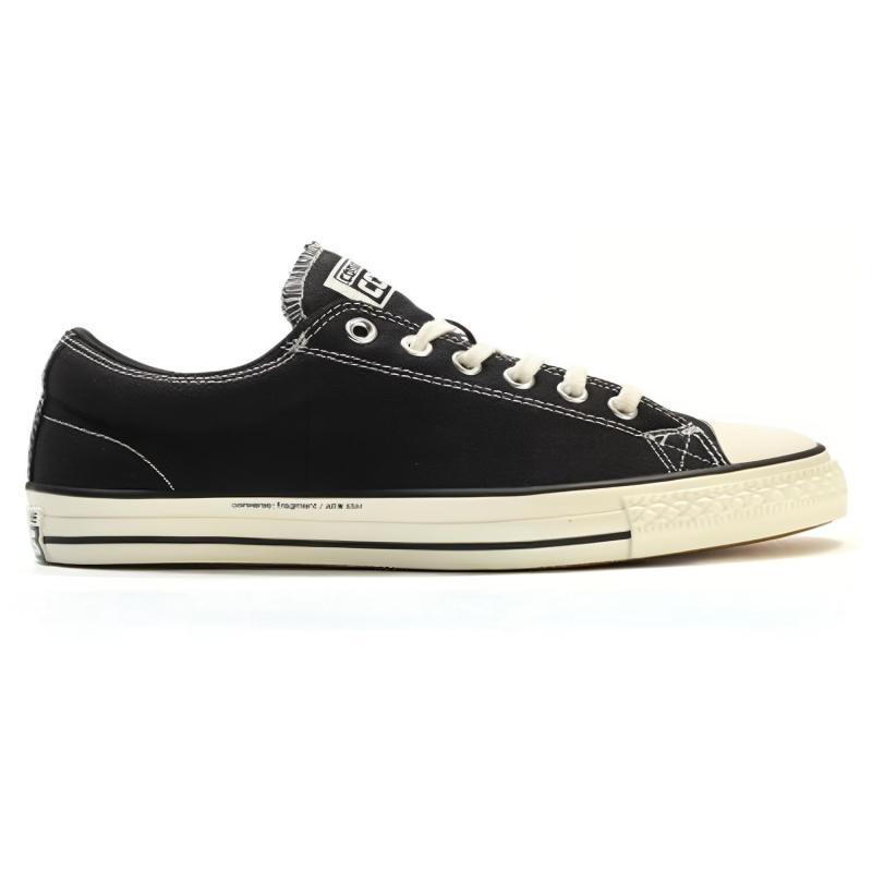 Fragment X Converse Ctas Pro Ox Comfortable and Lightweight Low-Top Espadrilles Unisex Black