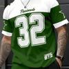 Men's Summer Casual Sports 3D Digital Print T-Shirt