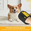 2pcs Cat Grooming Gloves Electrostatic Pet Hair Removal Brush for Cleaning Sofa Carpet Clothes Double-sided Pet Hair Remover