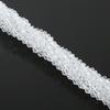 4mm Faceted Diamond Crystal Glass Beads for Handmade Hair Accessories
