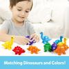 Kids Dinosaur Alphabet Matching Toy Early Education Number Counting Pattern Matching Cognitive Teaching Puzzle Toys Gift