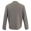 Hermes Domestic Genuine Nylon H Motif W-zip Collarless Quilted Jacket Jacket 48 Gray X orangeUsed