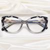 Antifatigue PC Screen Cat Eyes Eyeglasses Women Vintage Eyeglasses Women Blue Light Filter Presbyopia Hyperopia Presbyopia Eyeglasses Plus