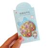 12Pcs Kinder gefälschte Maniküre Kawaii Set selbstklebende gefälschte Nagel Nagel kreative Kunst für Kinder