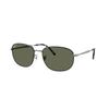 Ray Ban Polarized Green Square Unisex Sunglasses Rb3754 927458 60