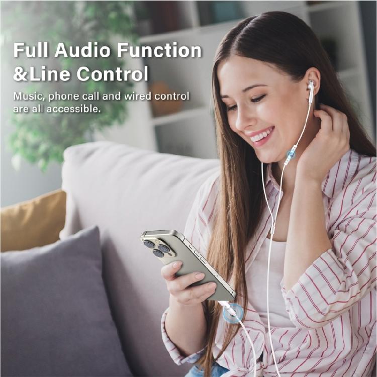 Type C To Connector  Sound  Adapter Type C Earphone Adapter Aluminum Charging Adapter  Sound  Converter for Phone  15/16