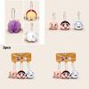 Crayon Shin Chan Plush Keychain Set With Stackable Characters For Kid And Collectors