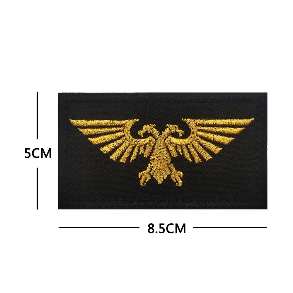 

Gold Thread Tassel Double-Headed Eagle Shoulder Insignia Badge