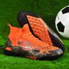 20252025 High-top Football Shoes Male Adult Adolescent Student Children Outdoor Lawn Game Sports Shoes