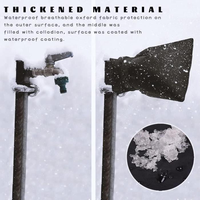 Housse de robinet extérieur - Protection antigel - Matériau isolant