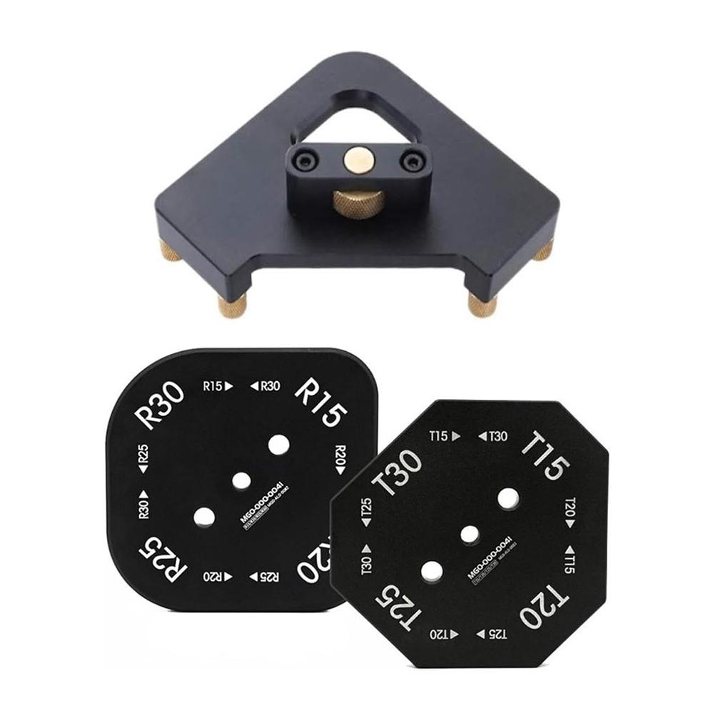 

Black Radii Jigs Router Templates Essential Tools For Woodworking Corner Semidiameter Jigs