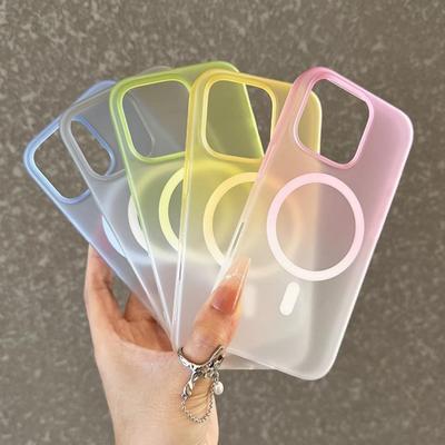 iPhone 17 Pro Max Gradient Magnetic Frosted Case