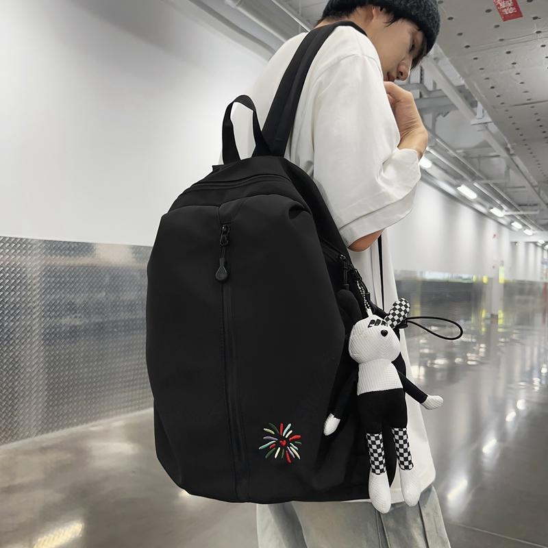 Студенческий легкий маленький рюкзак мужской рюкзак водонепроницаемая школьная сумка — фото 6