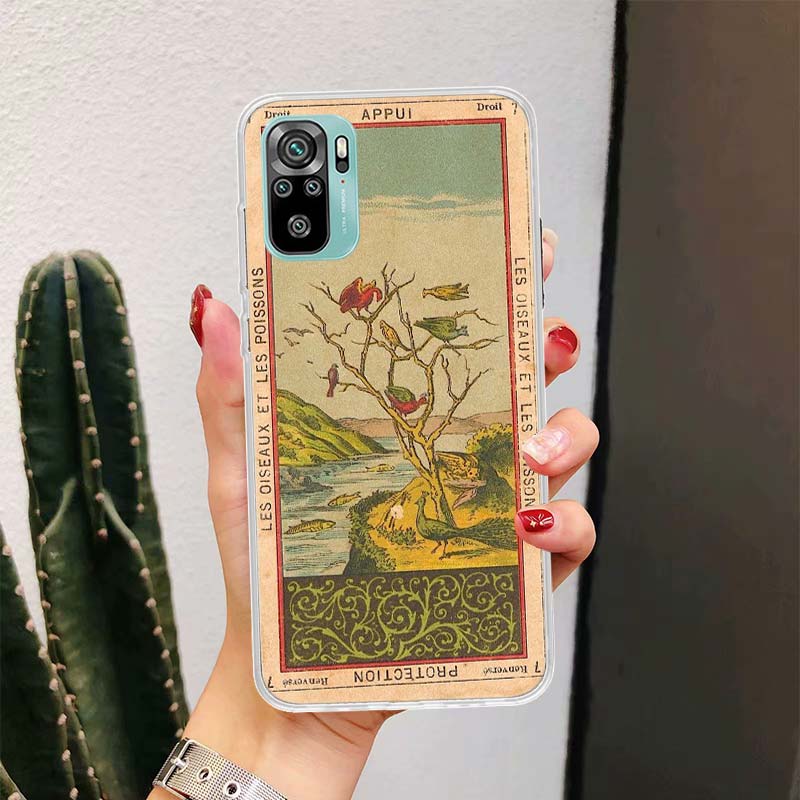Tarot Cards Reading Art For Xiaomi Poco X7 X6 X5 X4 Nfc F7 Ultra F6 F5 Pro Phone Case F4 Gt F3 M6 M5 M4 M3 5G Fundas Cover Coque