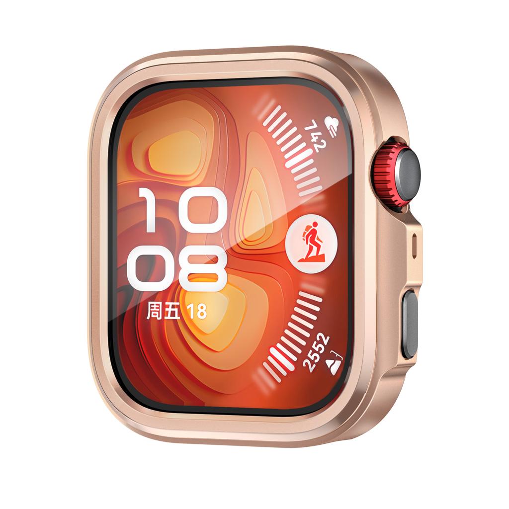 Metal Case for Huawei Watch Fit 4 Pro Accessories Hollow Protective Bumper Frame for Huawei Fit 4 Protector Cover No Glass Shell