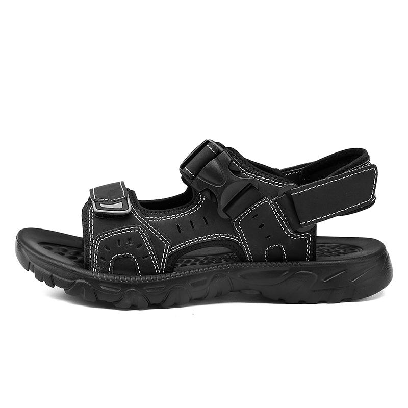 

Spring and Summer Non-Slip Men s Sandals with Buckle Strap for Hiking Trekkingand Beach Activities 39 синий